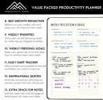 Best 2023 Planner Weekly and Monthly 5x8 | Goal, Business & Productivity Planner | Undated Daily 2023 Planner With To Do List, Habit Tracker & Planner Stickers | Productivity Store Planner PRO (Grey) - Image 4